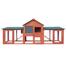 Solty 4 Door Rabbit Hutch